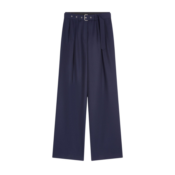 Dries Van Noten Belted wool trousers