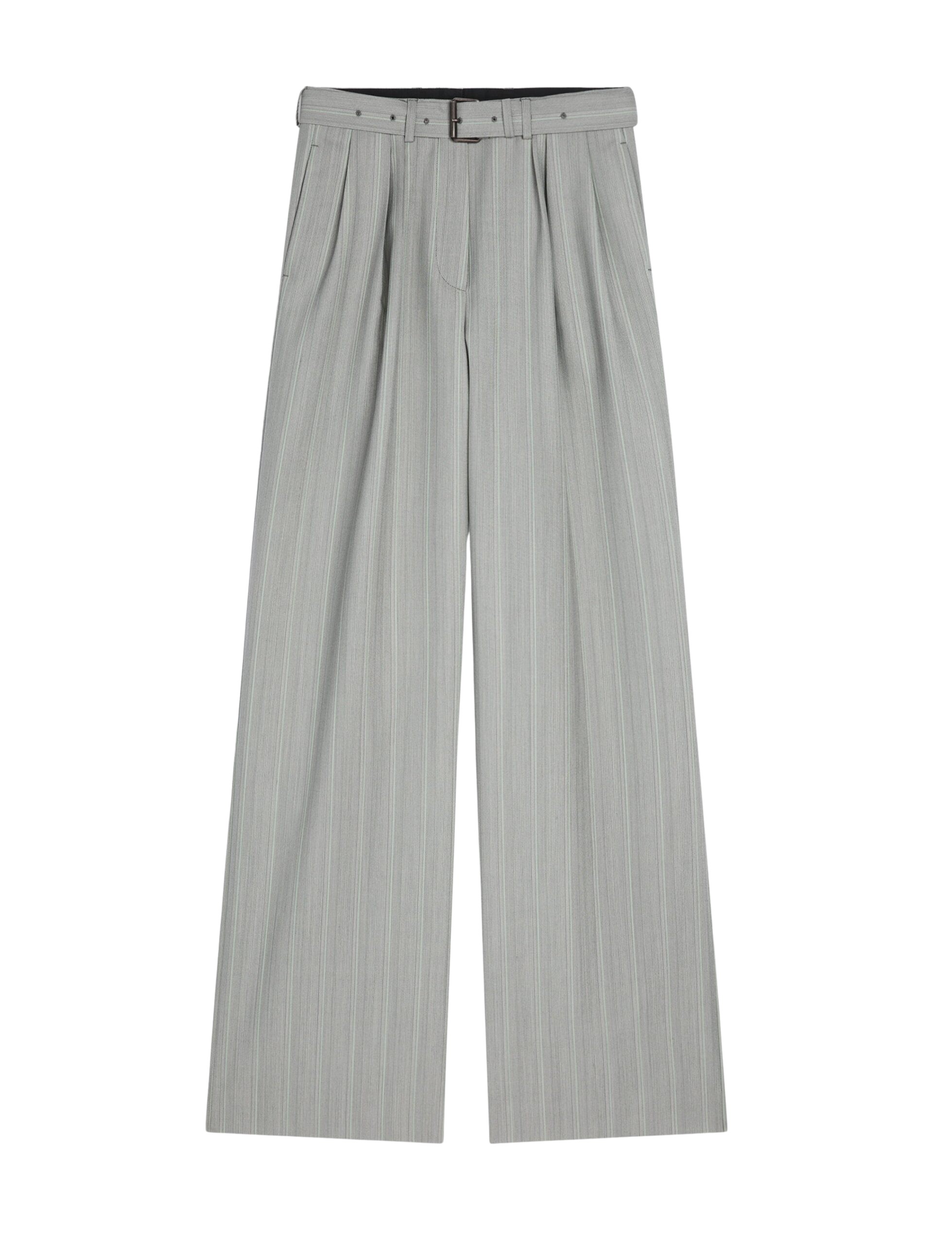 Dries Van Noten Belted wool trousers