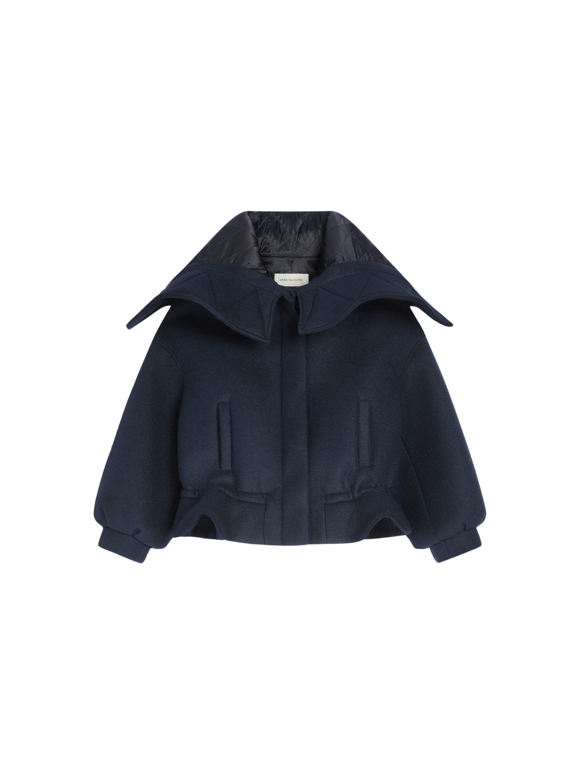 Dries Van Noten Bonded short parka
