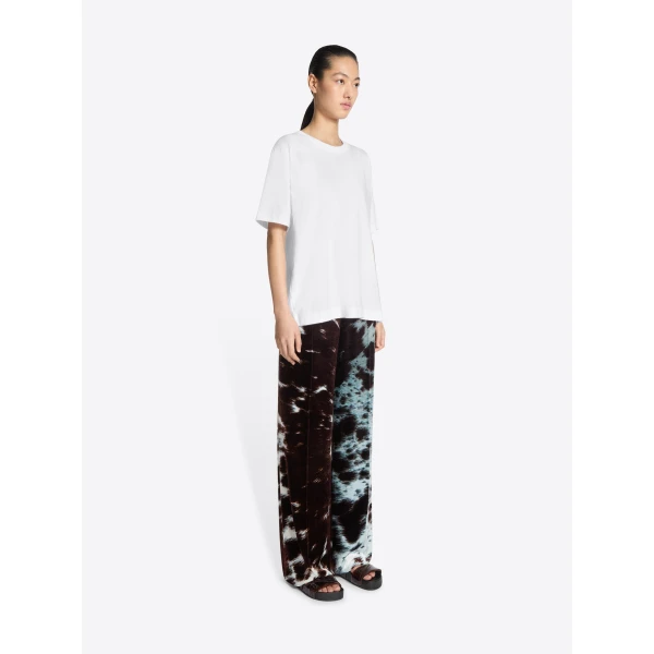 Dries Van Noten Buttoned cotton tee Top, view 2