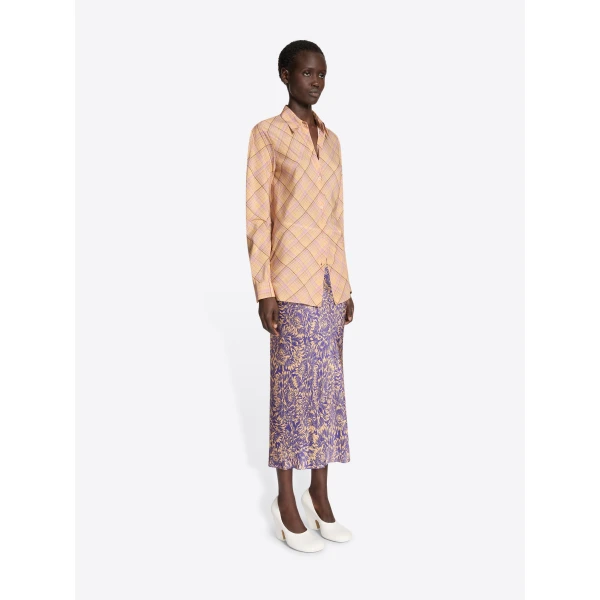Dries Van Noten Checked silk shirt, view 2