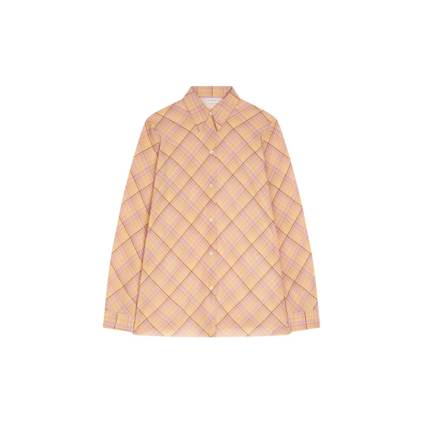 Dries Van Noten Checked silk shirt
