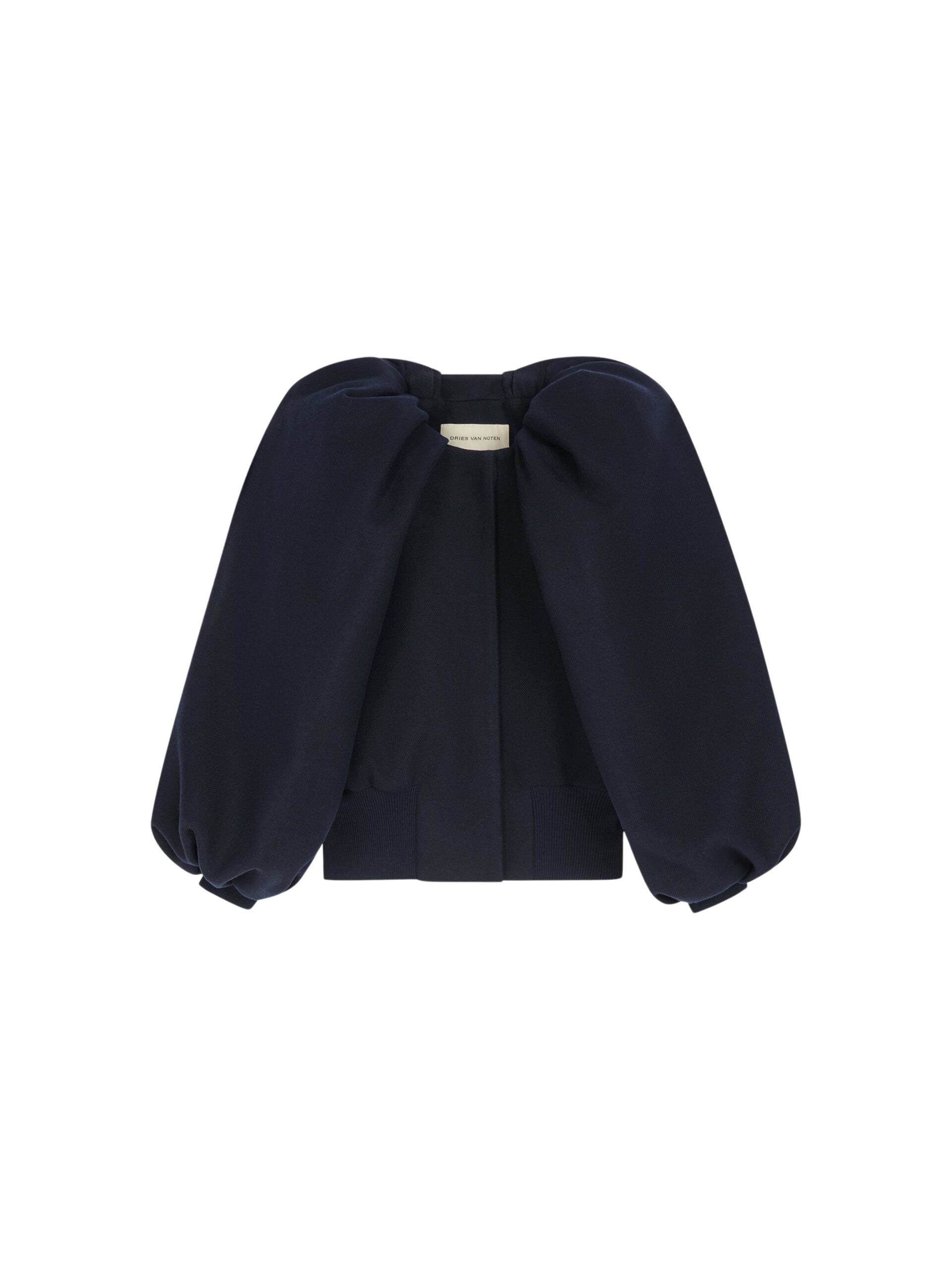 Dries Van Noten Constructed wool jacket
