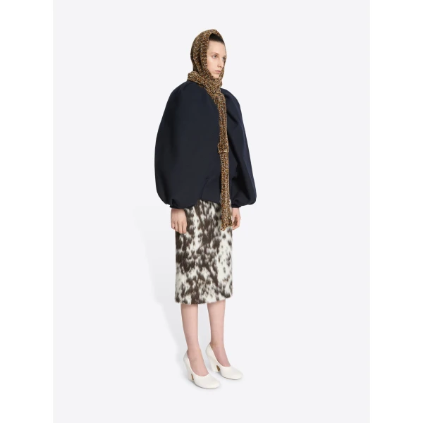 Dries Van Noten Cowhide print skirt, view 2