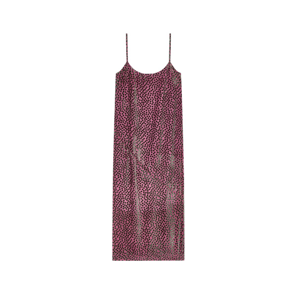 Dries Van Noten Devoré slip dress