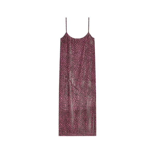 Dries Van Noten Devoré slip dress