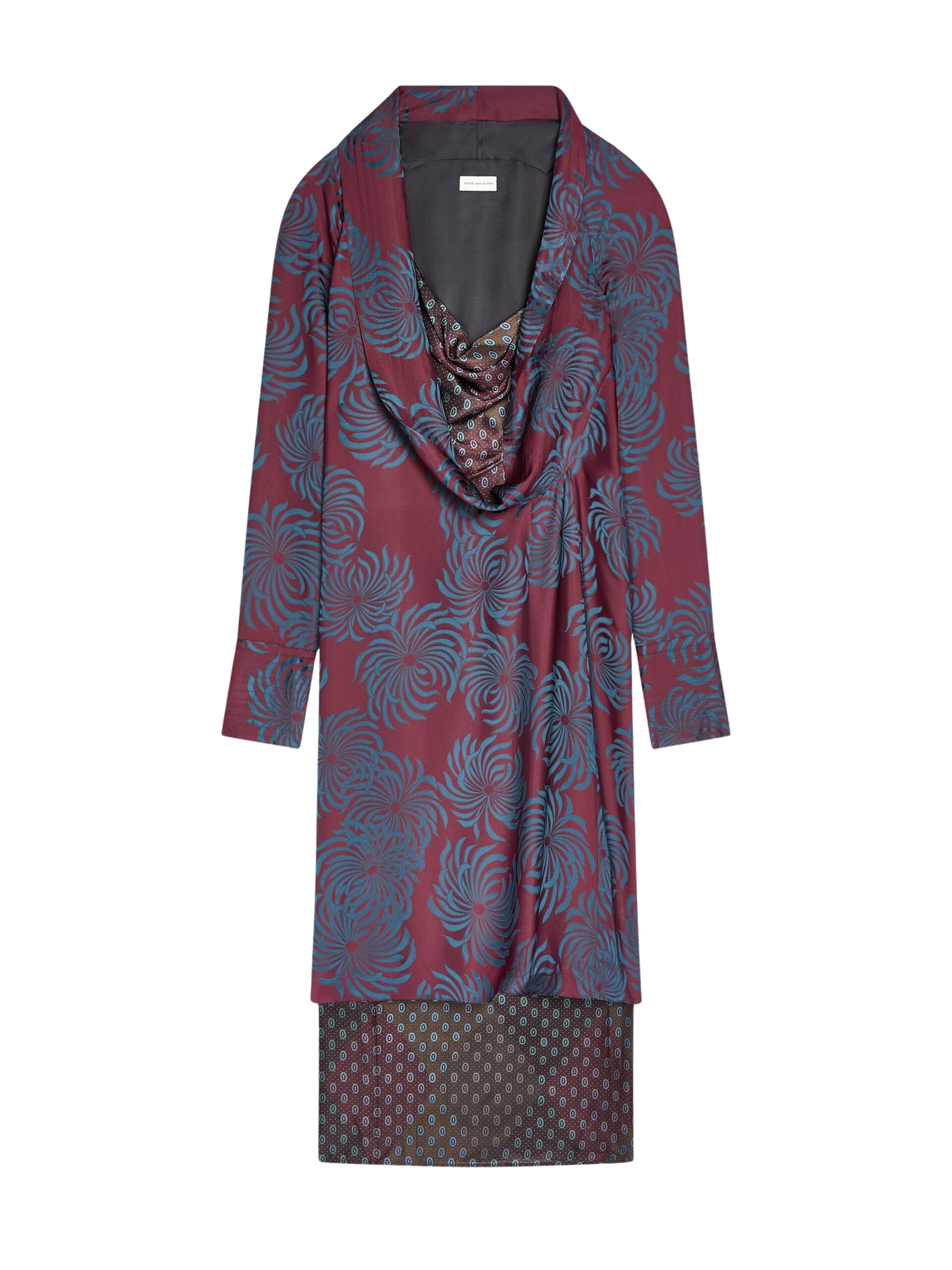 Dries-Van-Noten-Double-layered-jacquard-dress-scaled31822_nobg Dries Van Noten Dresses