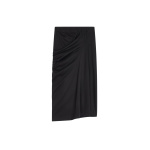 Dries Van Noten Draped cotton skirt