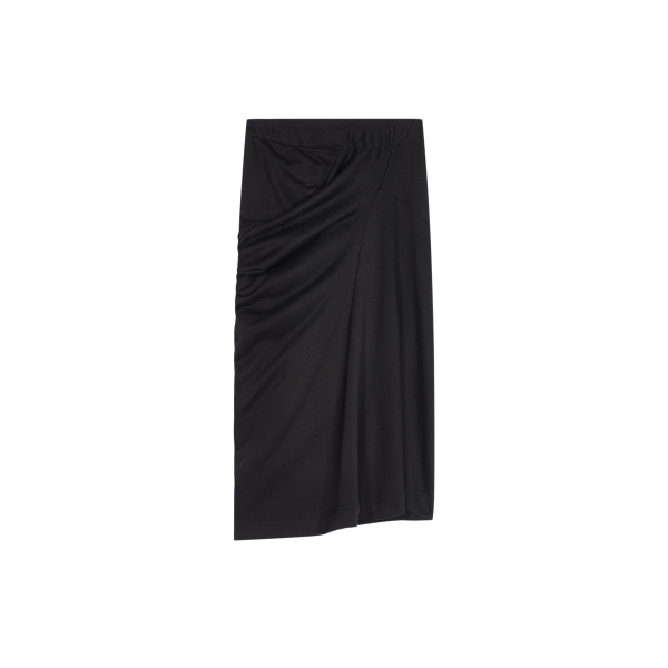 Dries Van Noten Draped cotton skirt