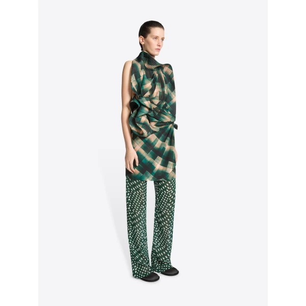 Dries Van Noten Draped viscose top, view 2