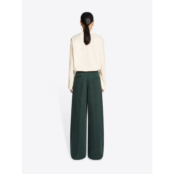 Dries Van Noten Dyed denim pants, view 3