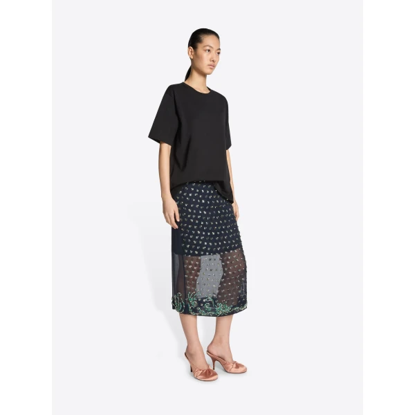 Dries Van Noten Embellished skirt, view 2