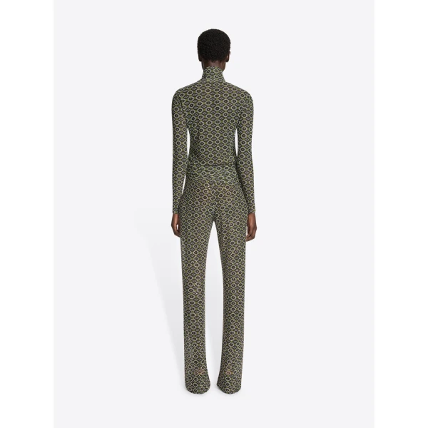 Dries Van Noten Embellished turtleneck tee Top, view 3