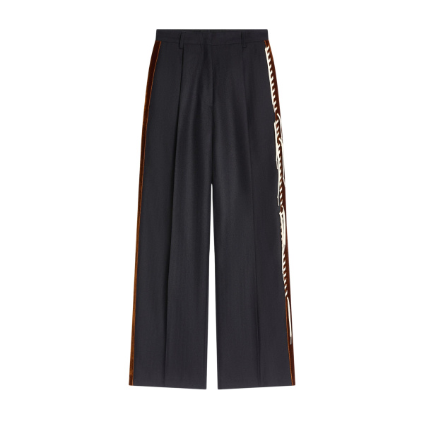 Dries Van Noten Embellished tuxedo pants