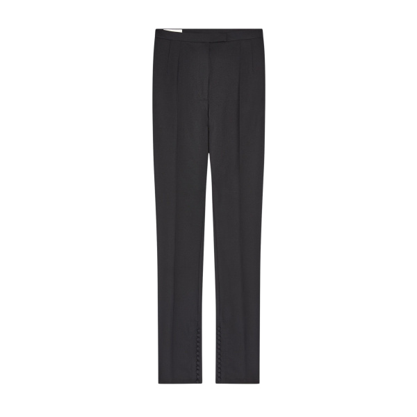 Dries Van Noten Fitted wool mohair pants