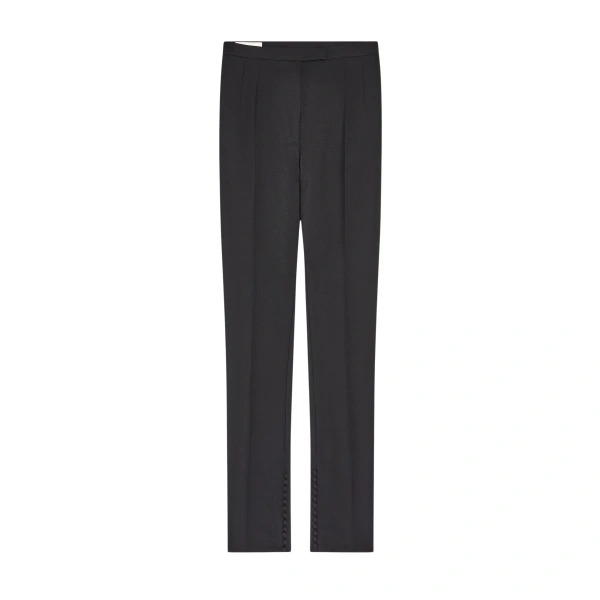 Dries Van Noten Fitted wool mohair pants