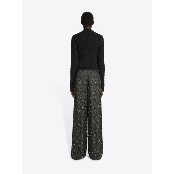 Dries Van Noten Fitted wool sweater, view 3