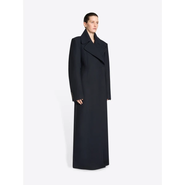Dries Van Noten Floor length wool coat, view 2