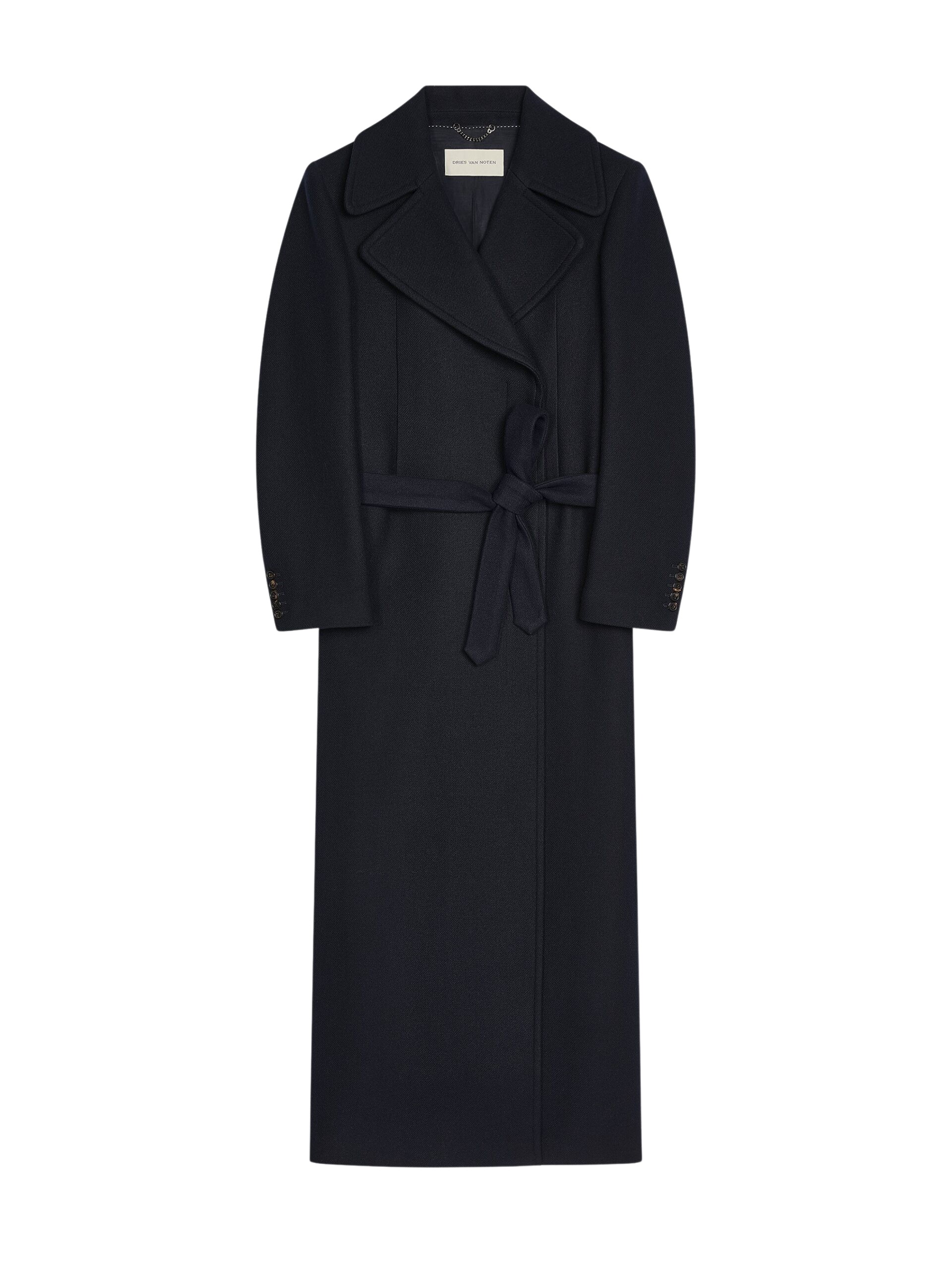 Dries Van Noten Floor length wool coat