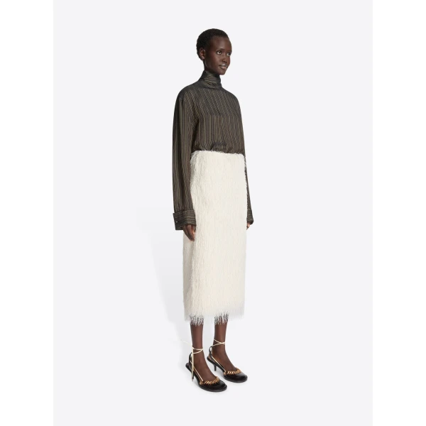 Dries Van Noten Fringed skirt, view 2