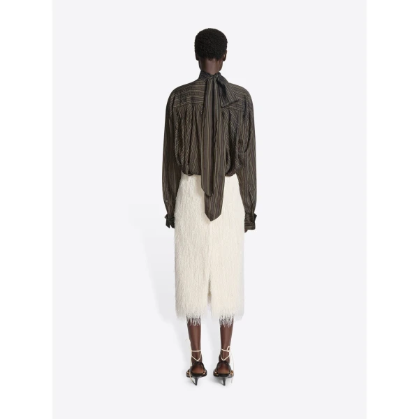 Dries Van Noten Fringed skirt, view 3