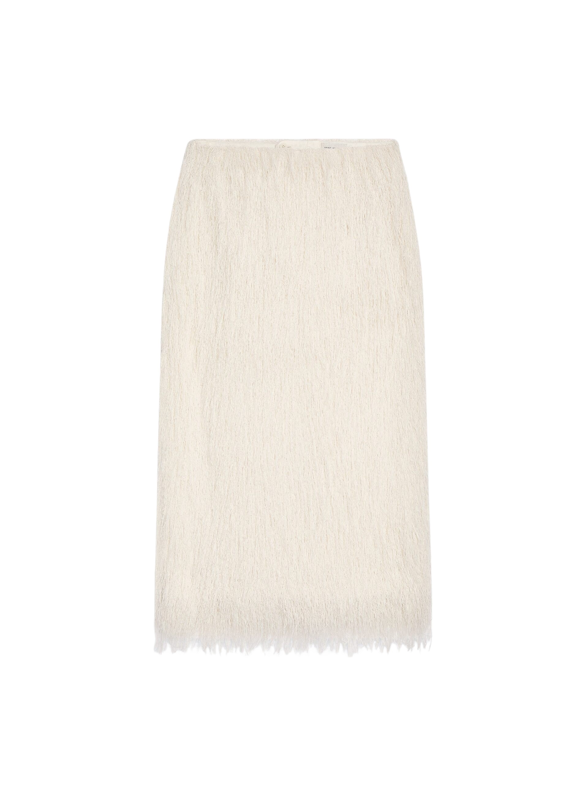 Dries Van Noten Fringed skirt