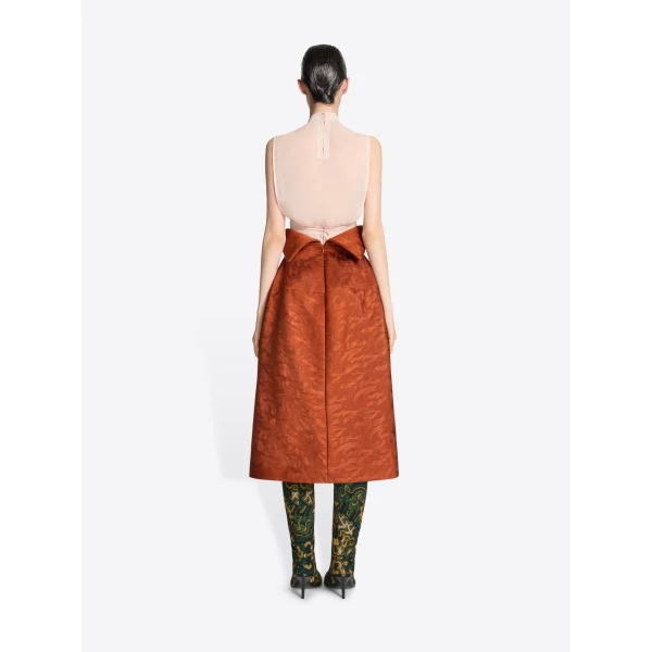 Dries Van Noten High waisted jacquard skirt, view 3