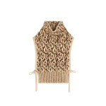 Dries Van Noten Jacquard bib sweater