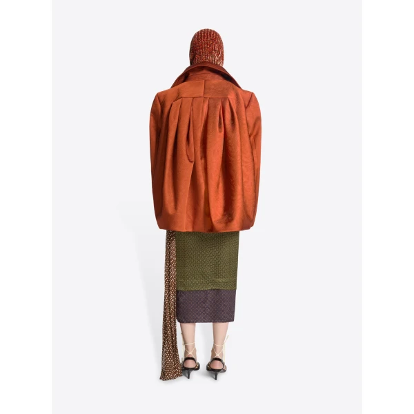 Dries Van Noten Jacquard caban jacket, view 3
