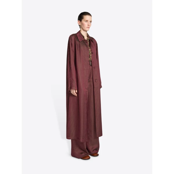 Dries Van Noten Jacquard mac Jacket, view 2
