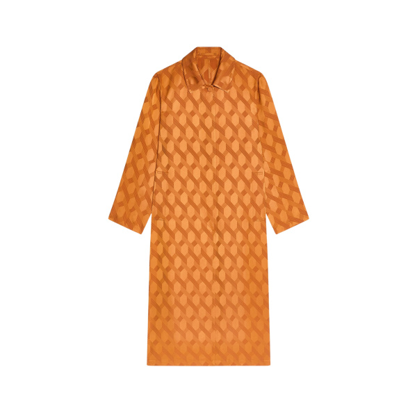 Dries Van Noten Jacquard mac Jacket