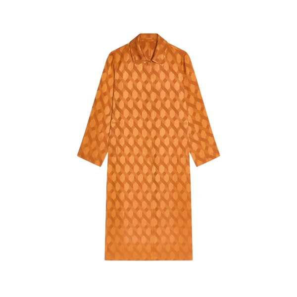 Dries Van Noten Jacquard mac Jacket