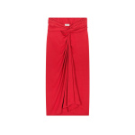 Dries Van Noten Knotted jersey skirt