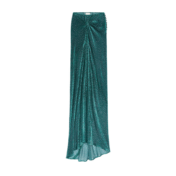 Dries Van Noten Long draped skirt