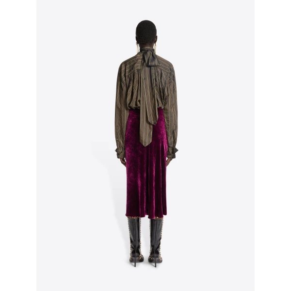 Dries Van Noten Loose fit cupro blouse, view 3