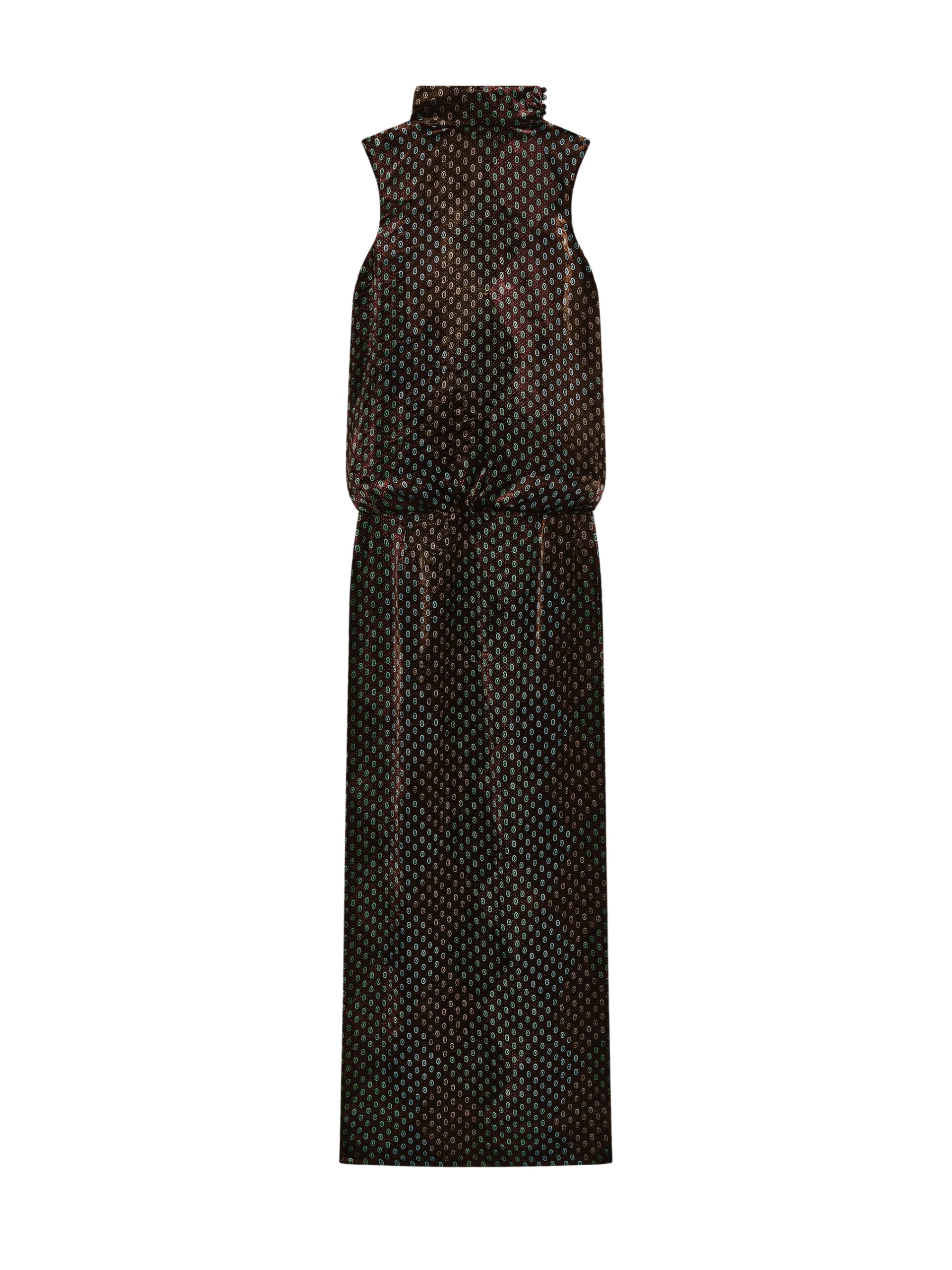 Dries Van Noten Printed evening dress
