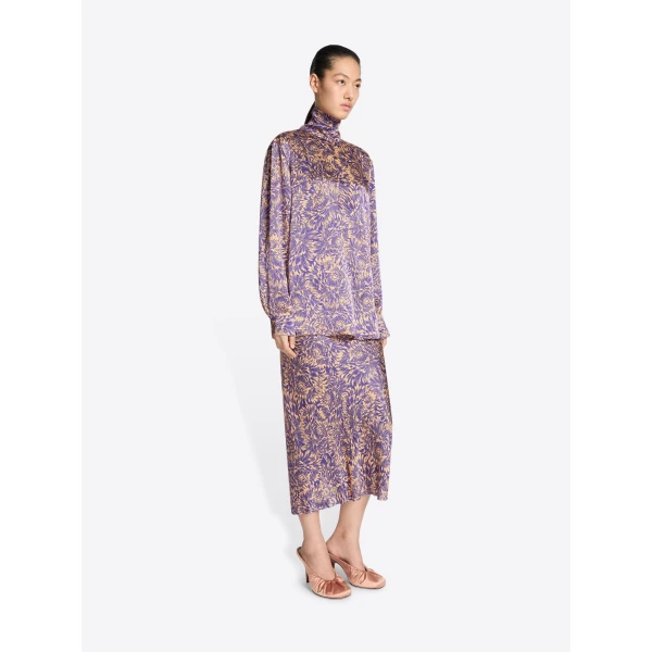 Dries Van Noten Printed silk shirt, view 2