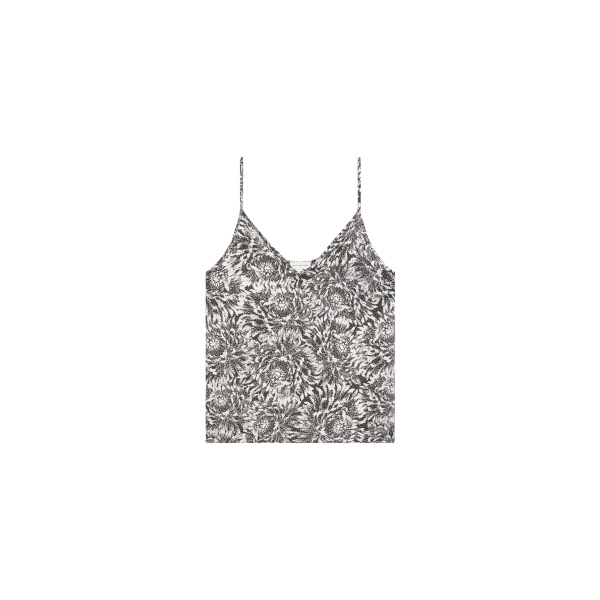 Dries Van Noten Printed silk top
