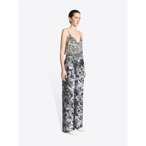 Dries Van Noten Printed tailored pants, view 2