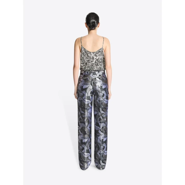 Dries Van Noten Printed tailored pants, view 3