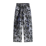 Dries Van Noten Printed tailored pants