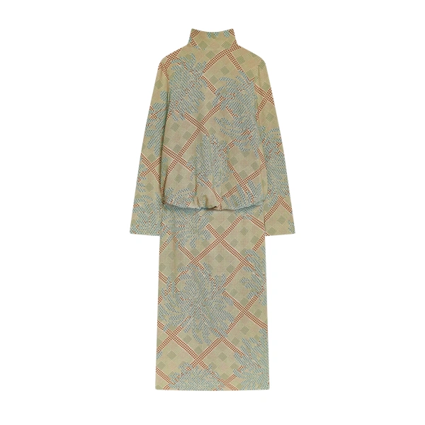 Dries Van Noten Printed viscose dress
