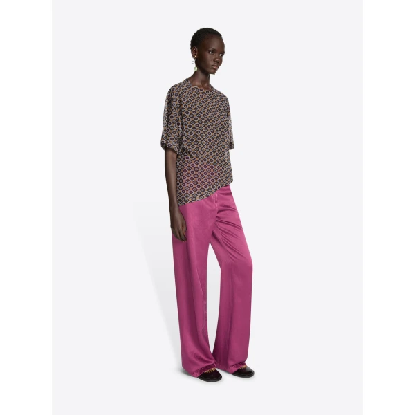 Dries Van Noten Sheer oversized tee Top, view 2