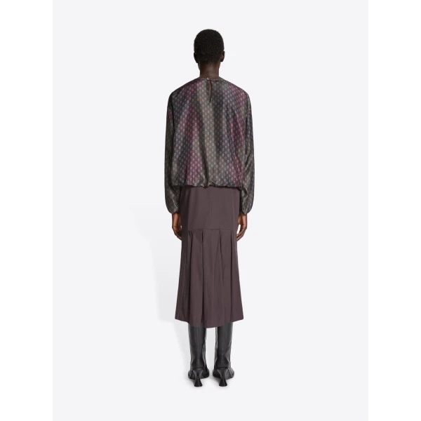 Dries Van Noten Silk cocoon top, view 3