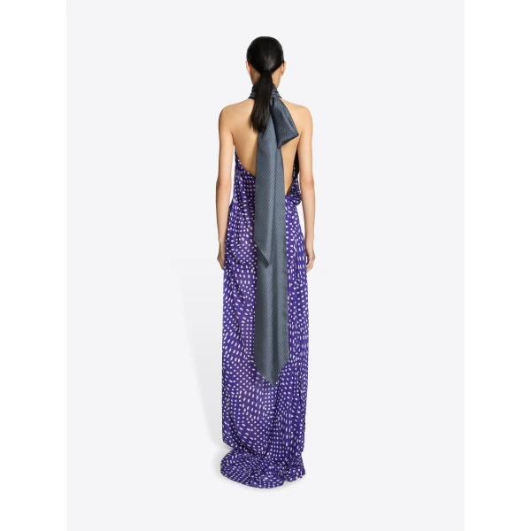 Dries Van Noten Silk evening dress, view 3
