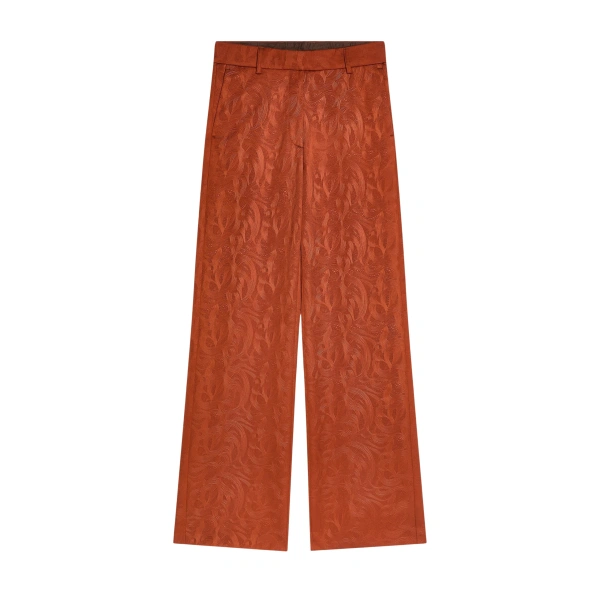 Slouchy jacquard pants