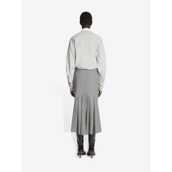 Dries Van Noten Tailored wool skirt, view 3