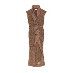 Dries Van Noten Waisted ruffled dress