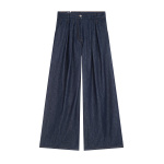 Dries Van Noten Wide pleated jeans