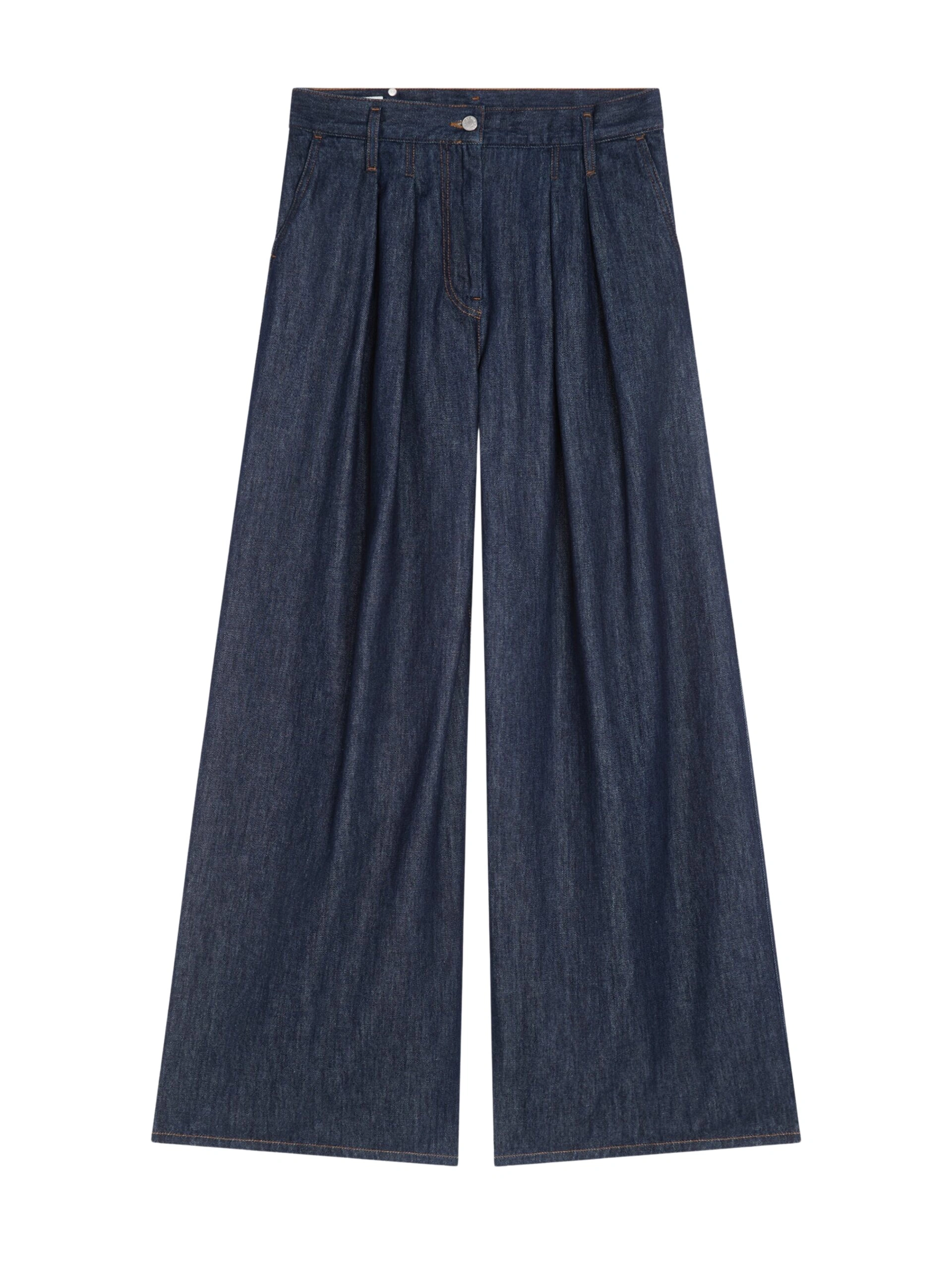 Dries-Van-Noten-Wide-pleated-jeans-scaled99912_nobg Dries Van Noten Wide pleated jeans